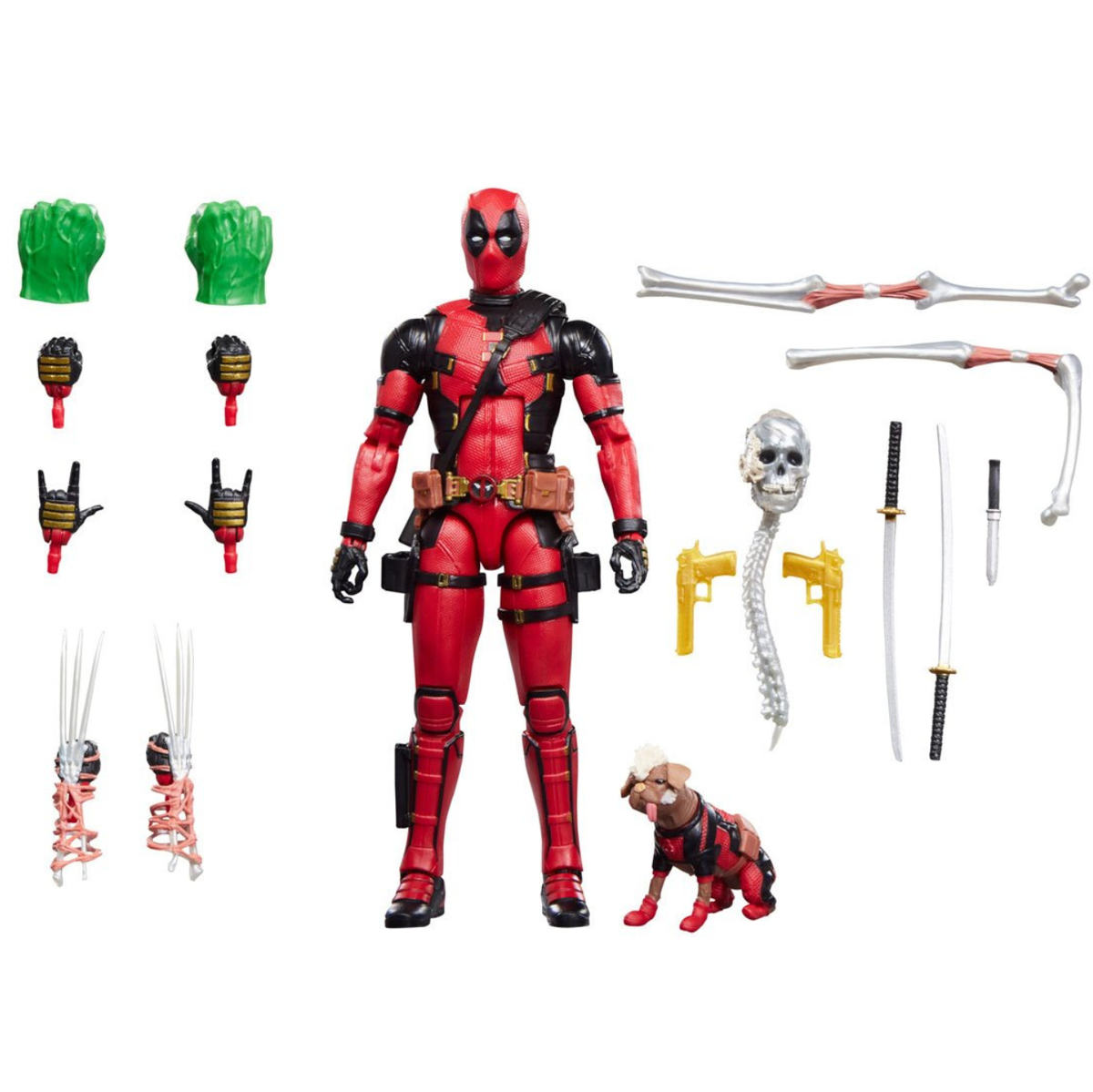 Deadpool Marvel Legends Series Dogpool and Deadpool 6-Inch Action Figures