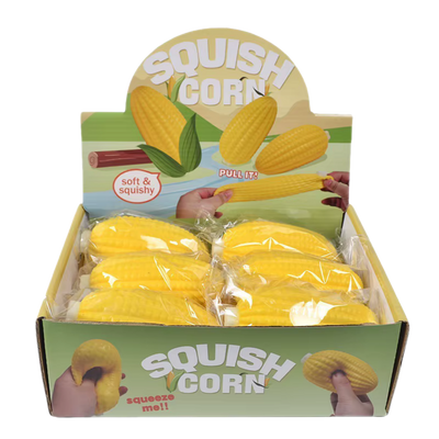 Cute Soft Simulation Corn Anti Stress Squishy Fidget Toys corn