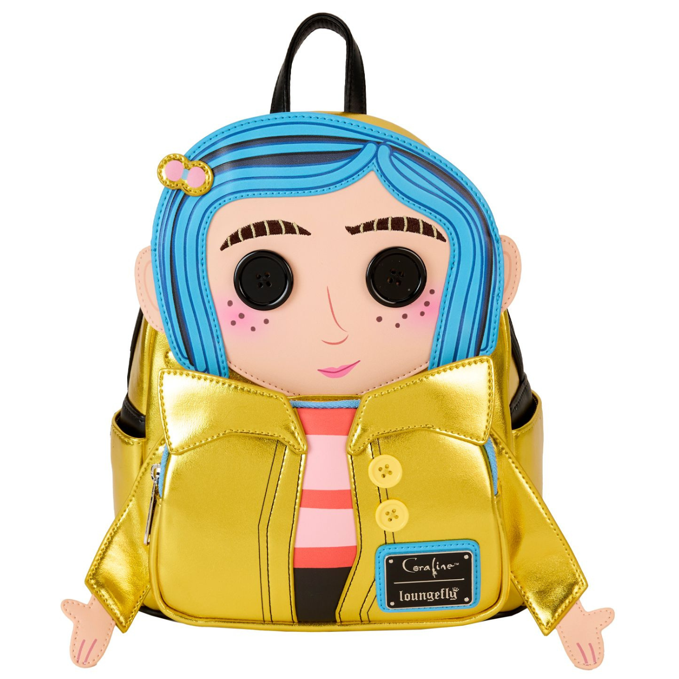 Loungefly Coraline Doll Cosplay Mini Backpack