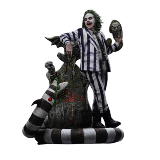 Beetlejuice Beetlejuice (2024) Beetlejuice 1/10 Deluxe Art Scale Limited Edition Statue