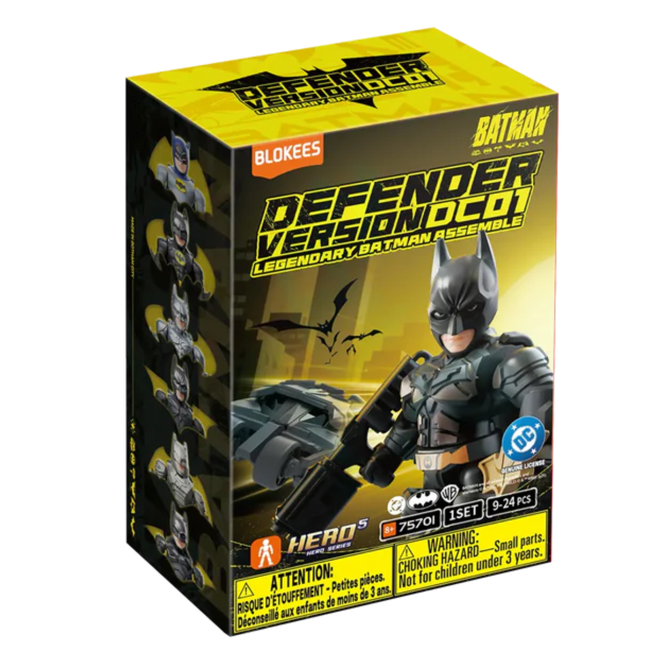DC Defender Version 01 Legendary Batman Assemble | Blokees