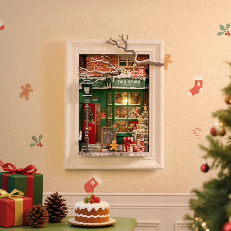 Rolife 3D Wooden Puzzle - Santa's Toy Shop DP006