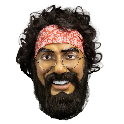 Cheech & Chong - Chong Deluxe Injection Mask