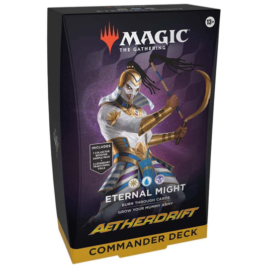 Magic: The Gathering Aetherdrift Living Energy/Eternal Might Commander Deck
