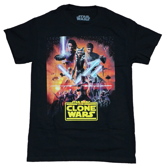 Star Wars The Clone Wars Group Tshirt