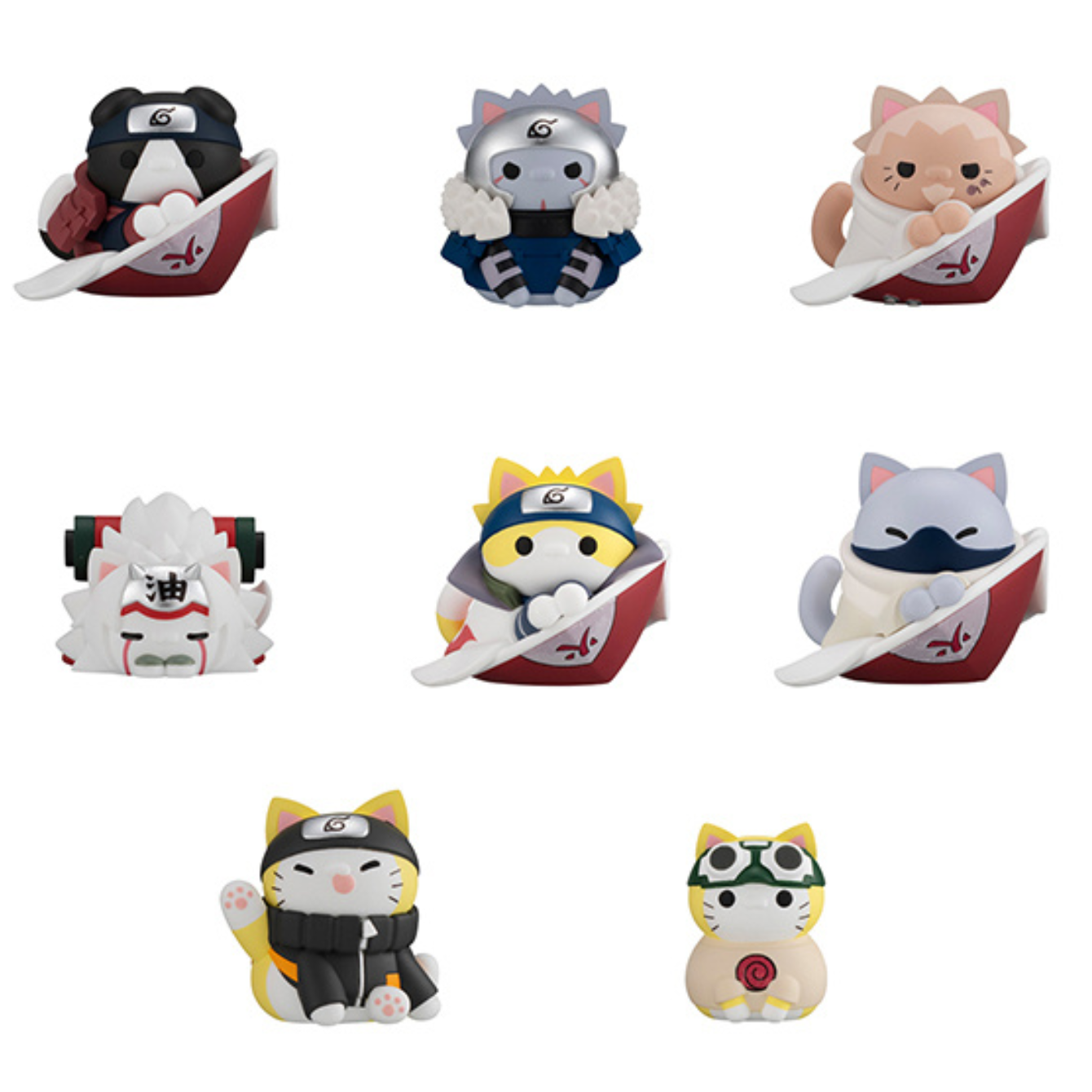 MEGA CAT PROJECT Naruto Shippuden Nyaruto! Master and Disciple/Kizuna Edition