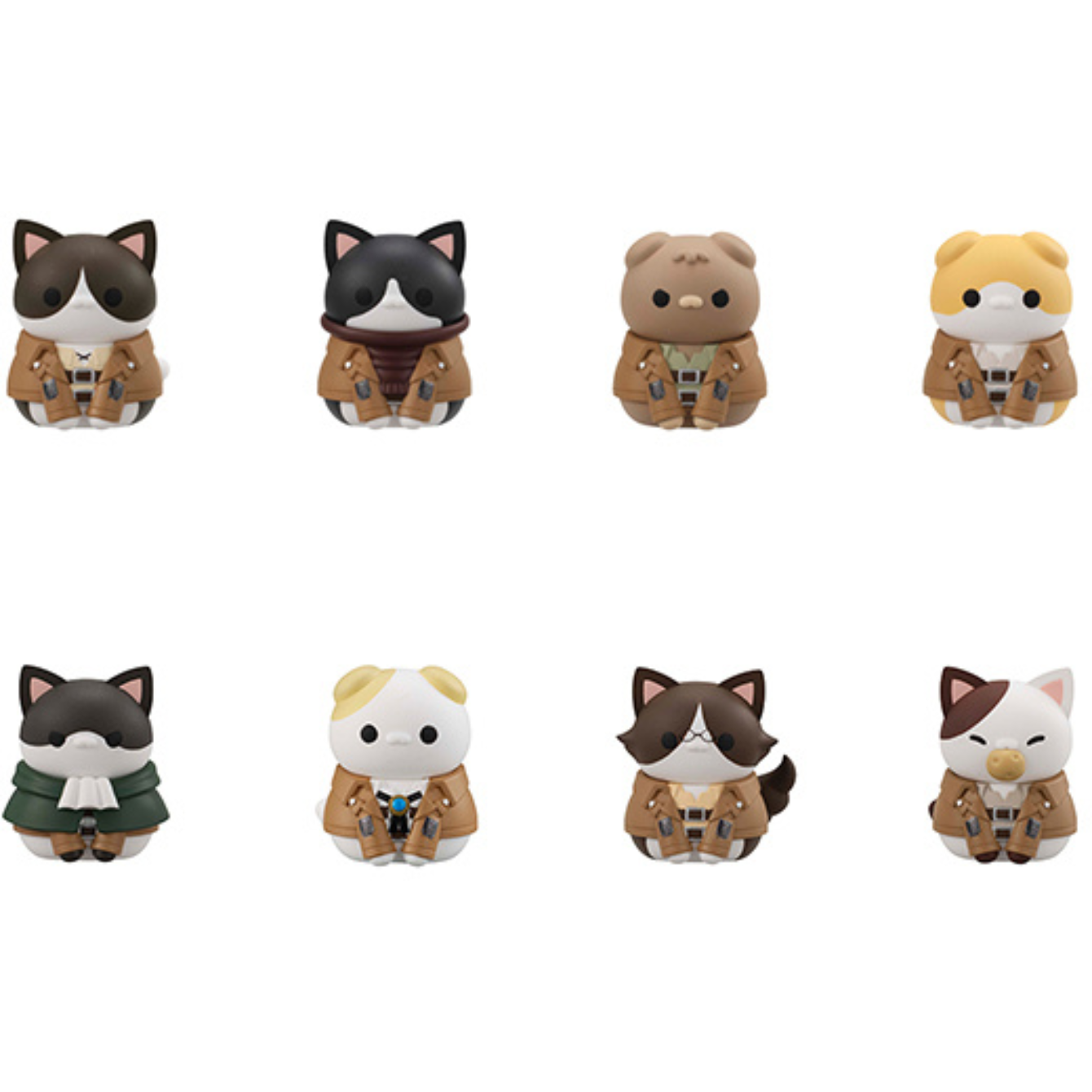 MEGA CAT PROJECT Attack on Titan Attack on Nyanko The Survey Corps Assemble!!