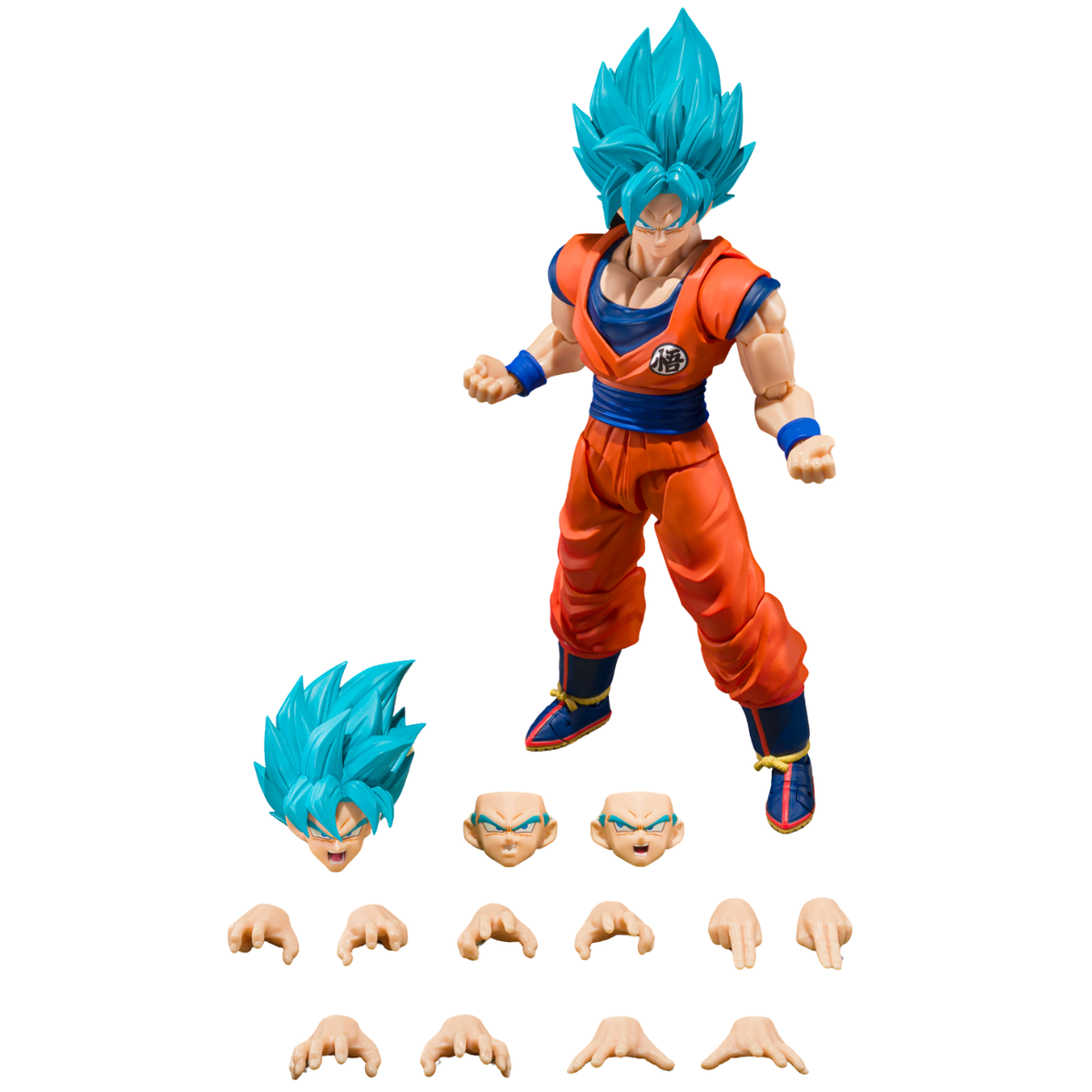 DRAGON BALL SUPER SAIYAN GOD SUPER SAIYAN SON GOKU (BLUE POWEENDING LIMITS) S.H.Figuarts