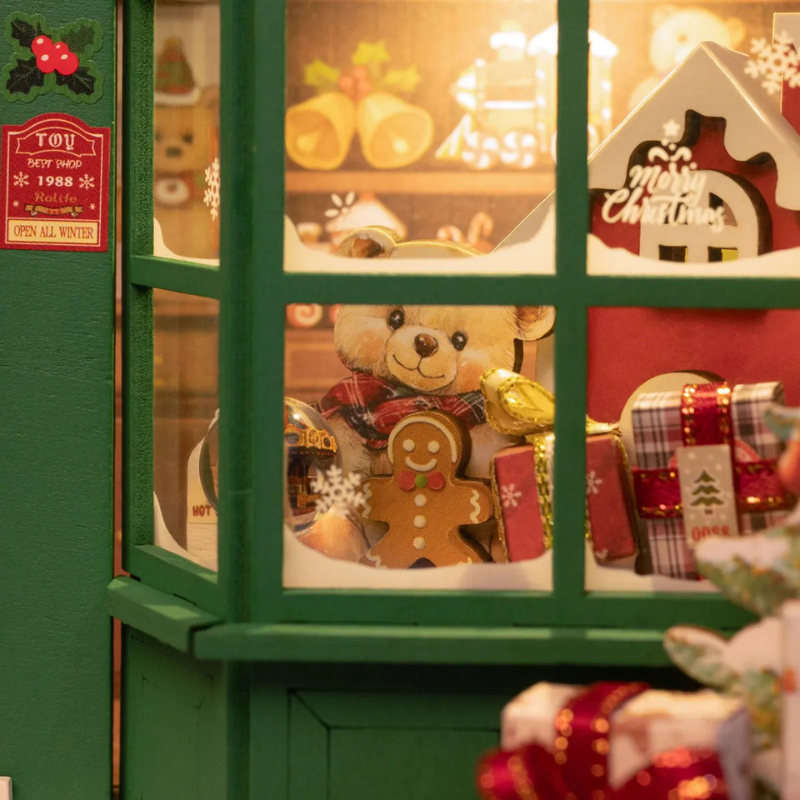 Rolife 3D Wooden Puzzle - Santa's Toy Shop DP006
