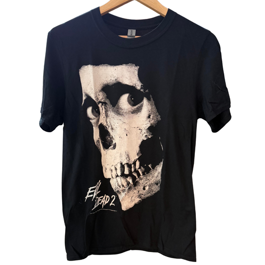 Evil Dead 2 Dead By Dawn B&W Skull Tshirt