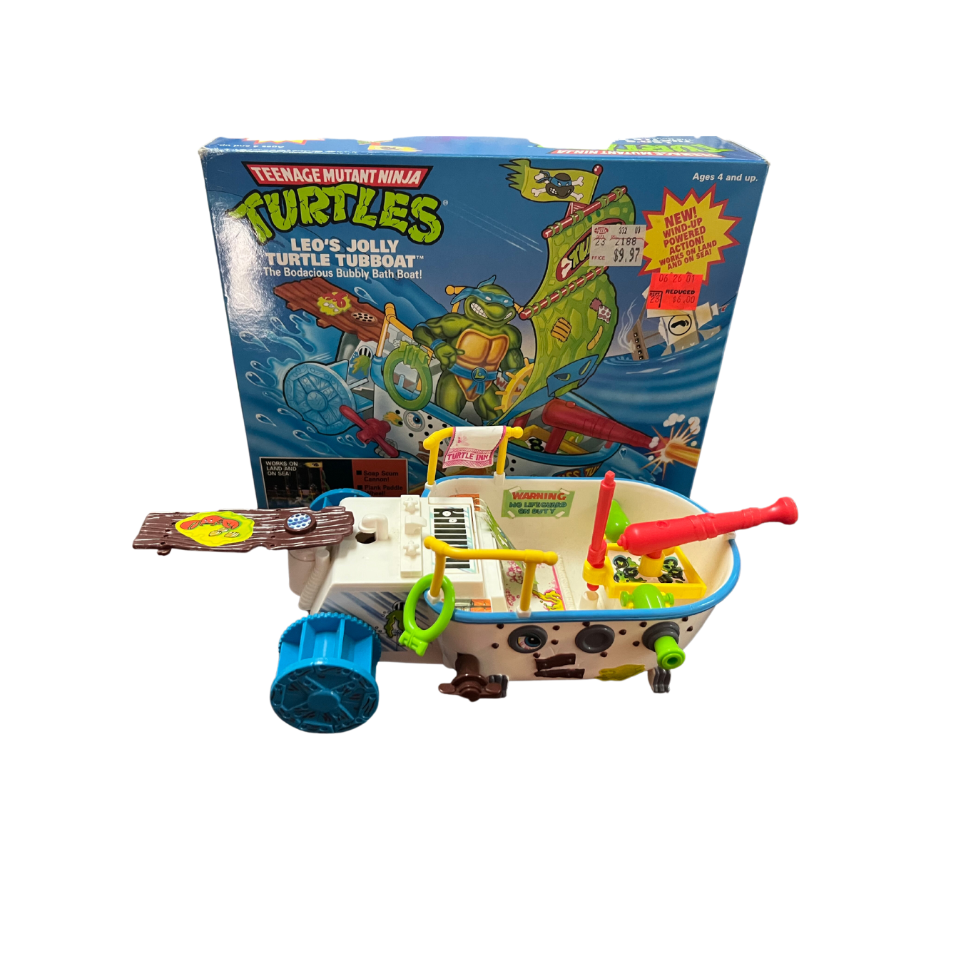 TMNT Leo's Jolly Turtle Tubboat