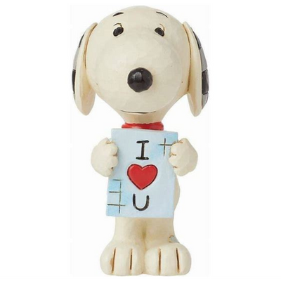 Snoopy with Love Sign Mini