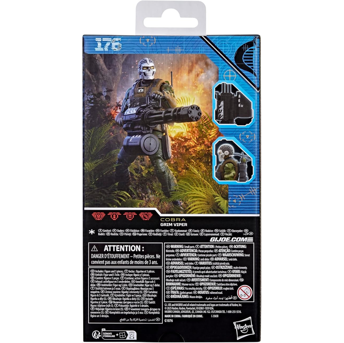G.I. Joe Classified Series Grim Viper 6-Inch Action Figure