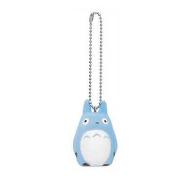 My Neighbor Totoro Flocking Key Chain Middle Totoro