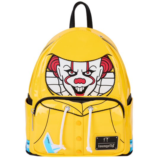 It Pennywise Raincoat Cosplay Glow Mini Backpack
