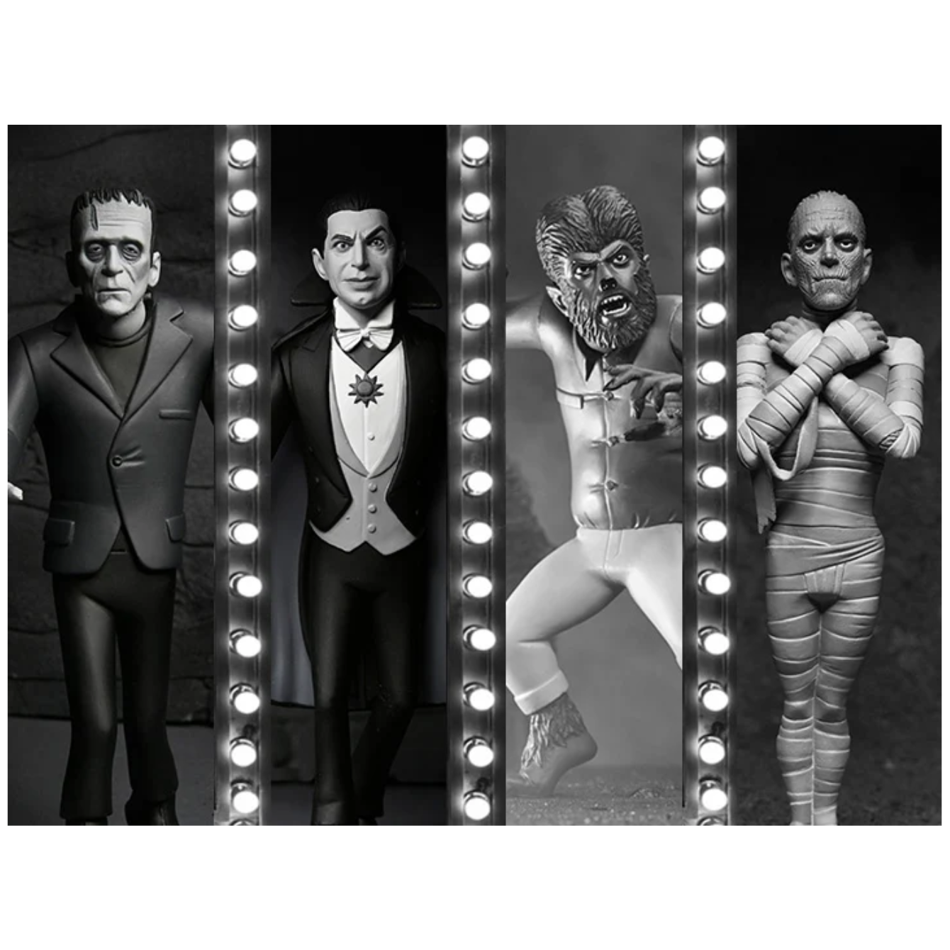 Universal Monsters Toony Terrors Silver Screen Edition