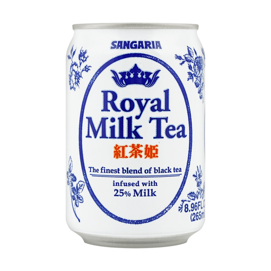 Sangria Royal Milk Tea Canned Drink 8.96 fl oz.