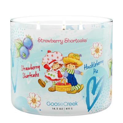 Huckleberry Pie Strawberry Shortcake 3-Wick Candle