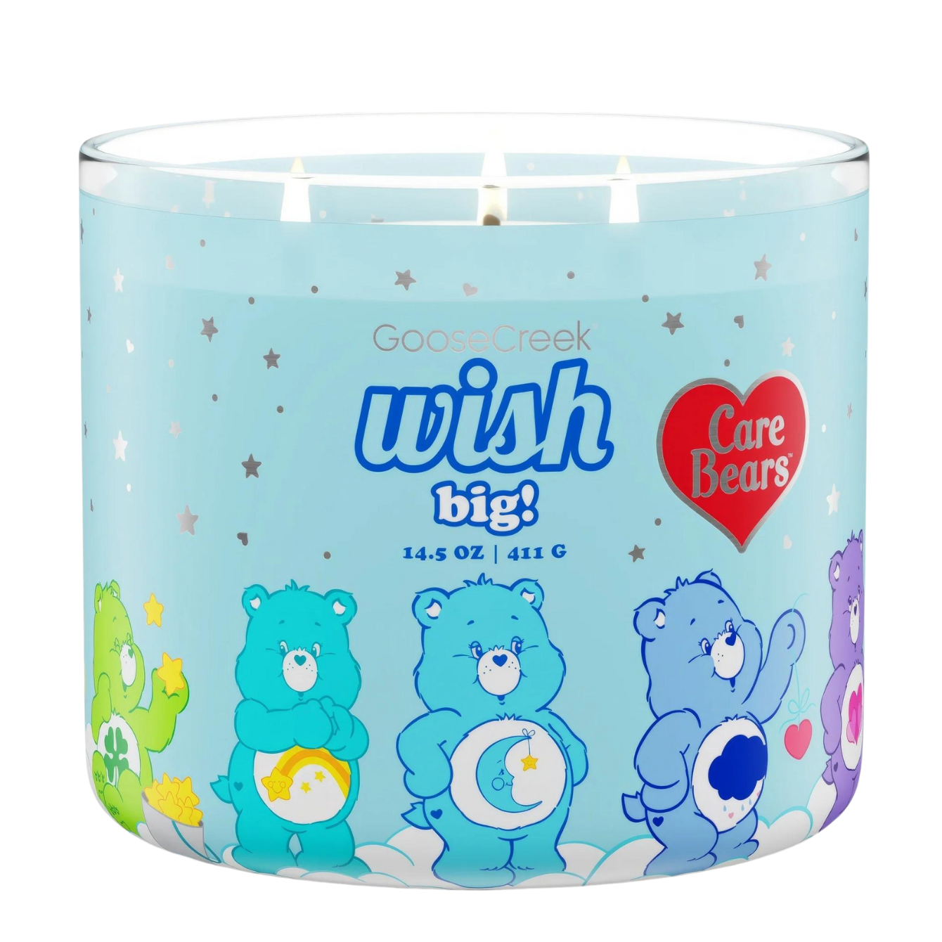 Wish Care Bears 3-Wick Candle