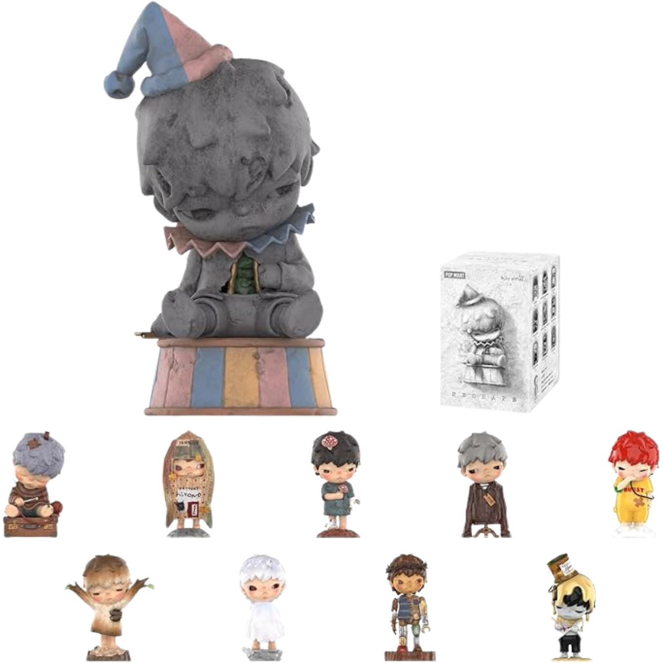 POP MART HIRONO Reshape Series Blind Box Action Figures Collectible Toys