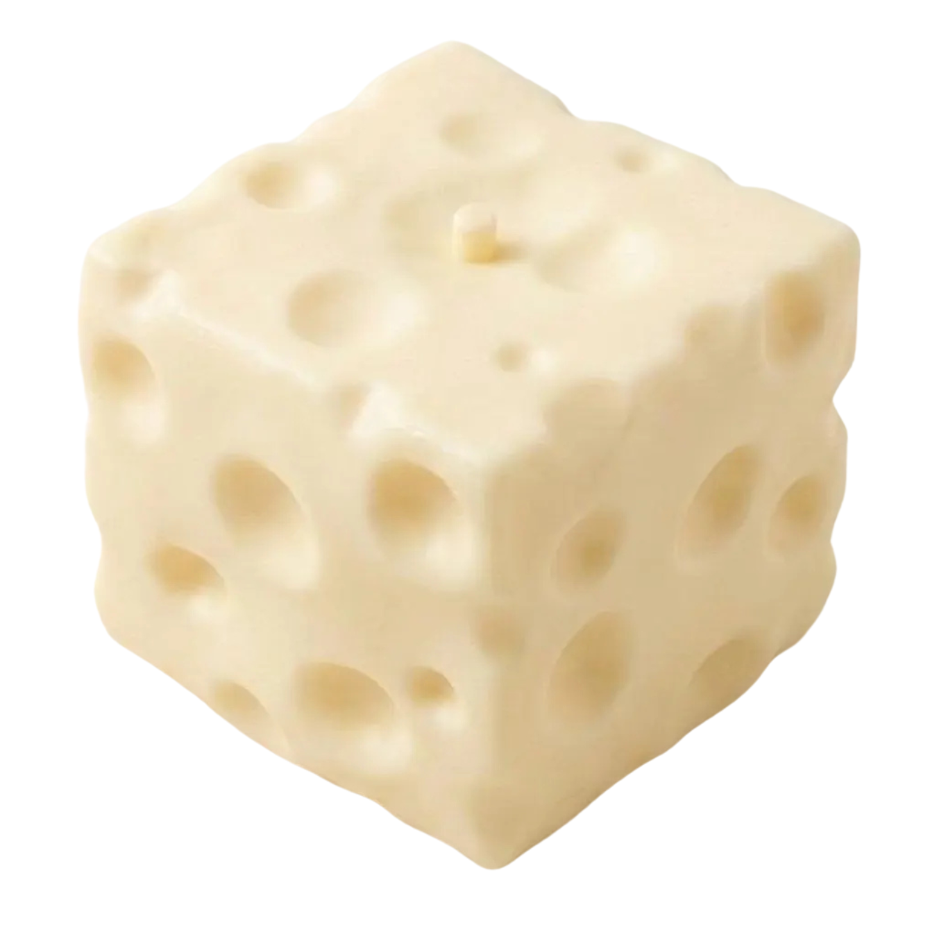 White Cheese Squishy 3.15"
