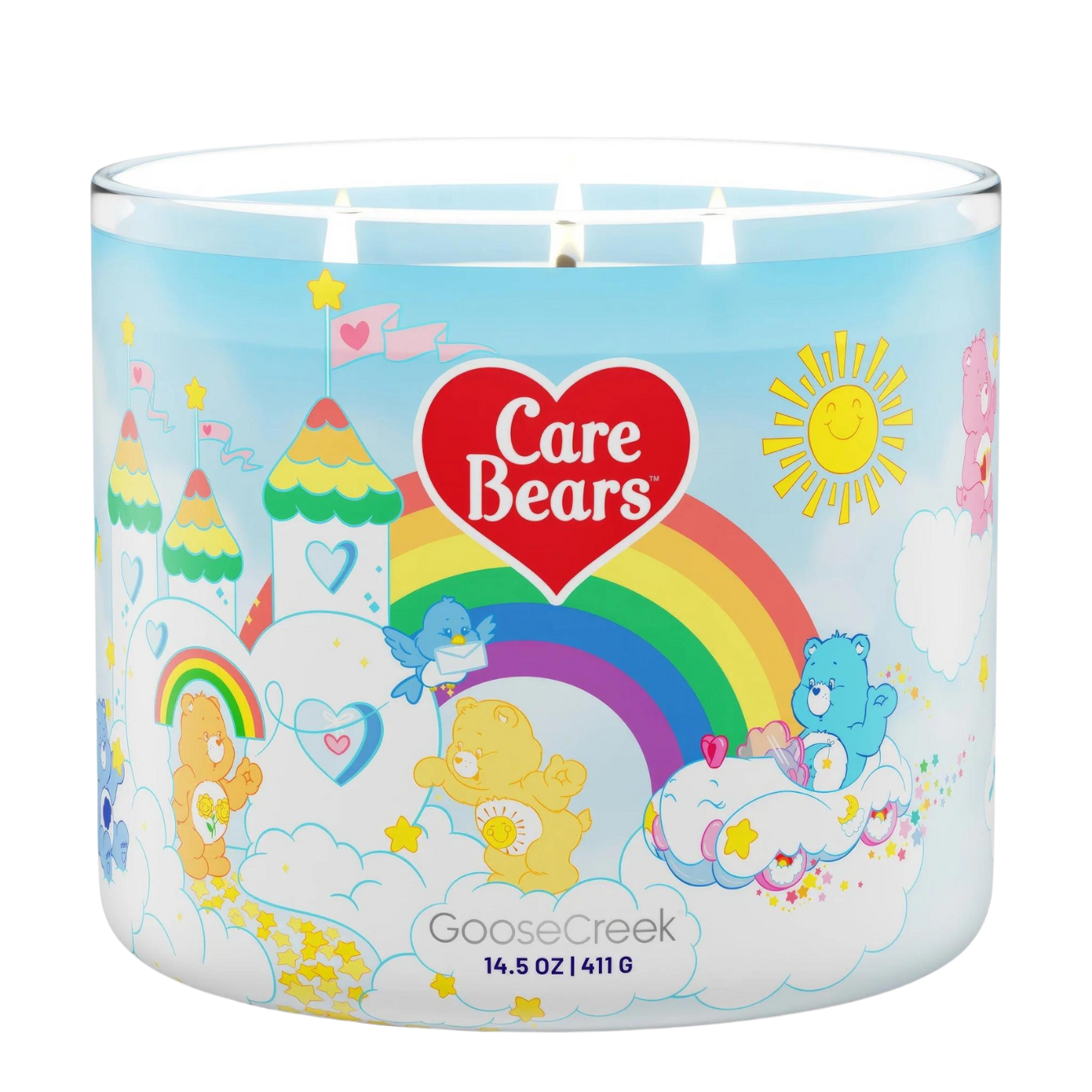 Care-A-Lot Castle Care Bears 3-Wick Candle