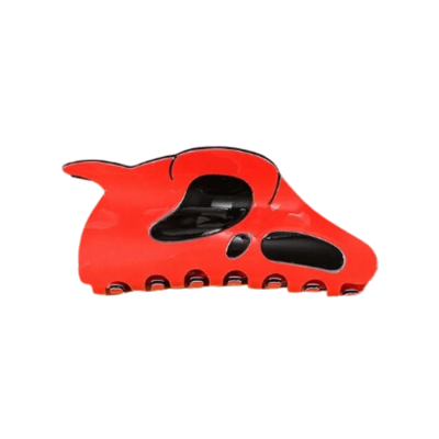 Red Scream Ghostface Hair Claw Clip