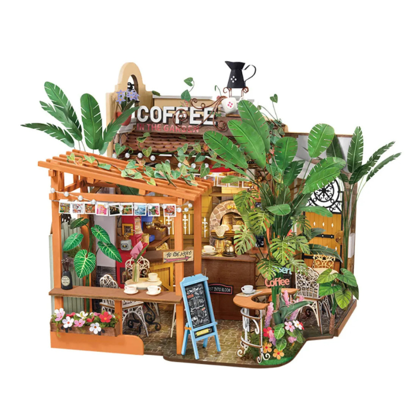 Rolife DIY Miniature House - Leafree Café DH201