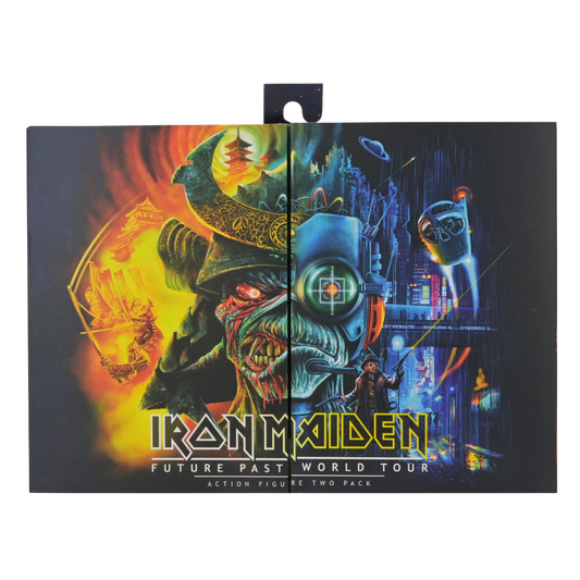 Iron Maiden - Future Past World Tour Ultimate Senjutsu Eddie and Somewhere in Time Eddie 7" Scale Action Figure 2-Pack