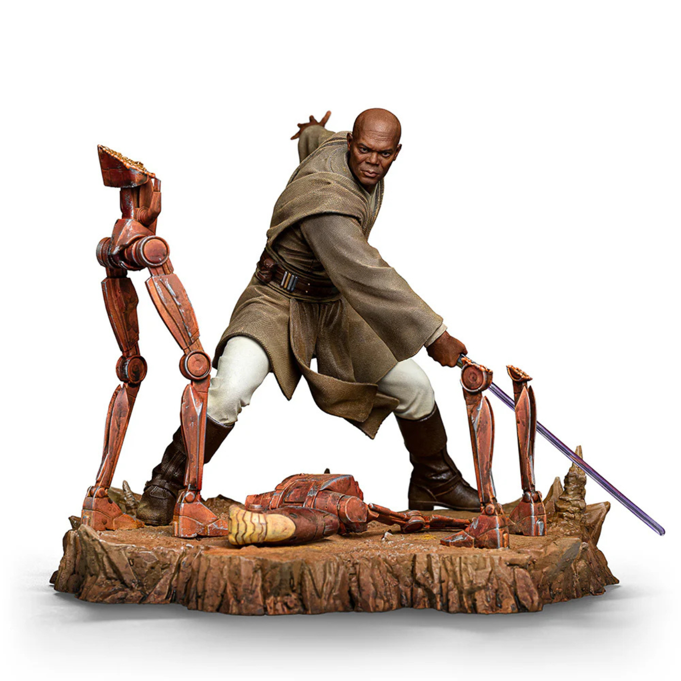 Statue Mace Windu Star Wars Art Scale 1/10 Iron Studios