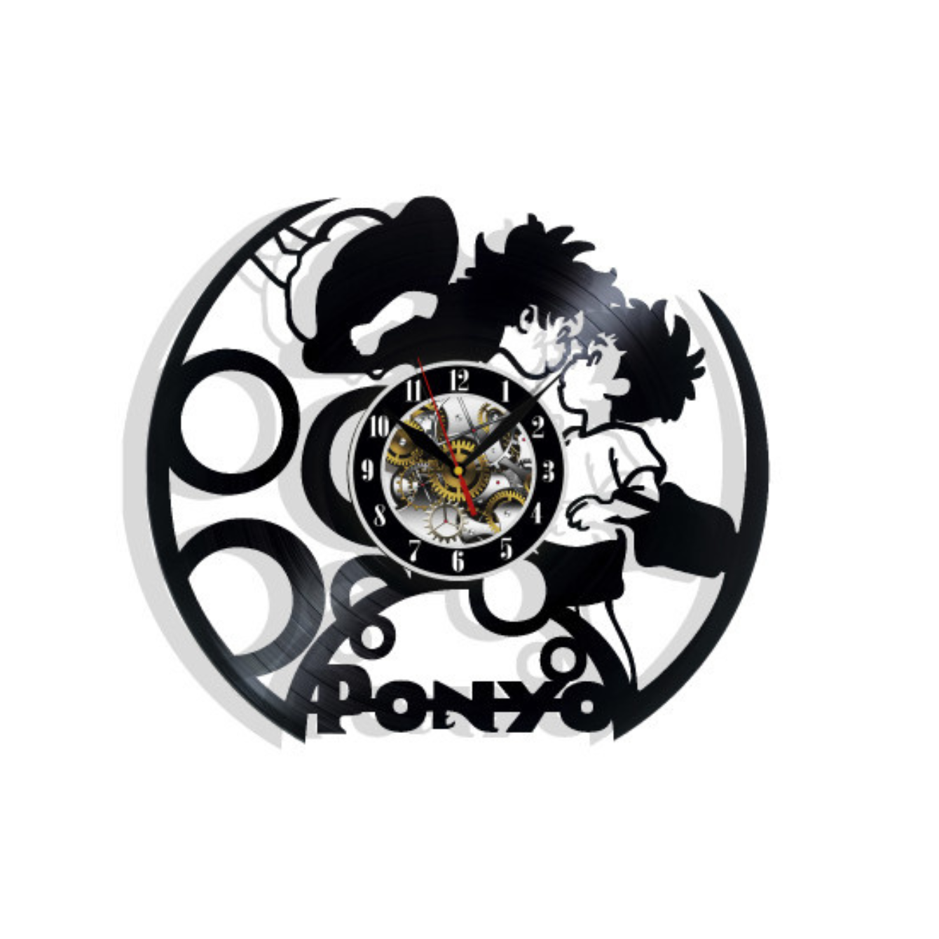 Ponyo Wall Clock