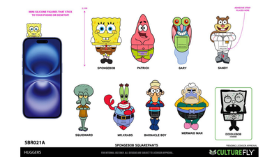 PRE-ORDER Spongebob Phone Huggers