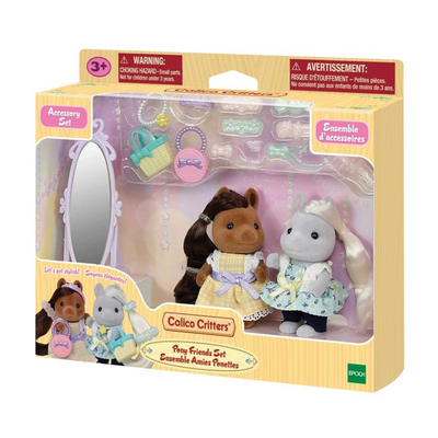 Calico Critters Dollhouse Playset & Figure Pony Friends