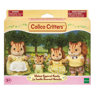 Calico Critters Chipmunk/Squirrel Family