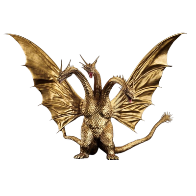 Godzilla vs. King Ghidorah (1991) Ichibansho Sofvics King Ghidorah Figure