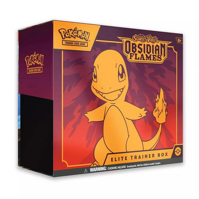 Pokemon Scarlett & Violet Obsidian Flames Elite Trainer Box