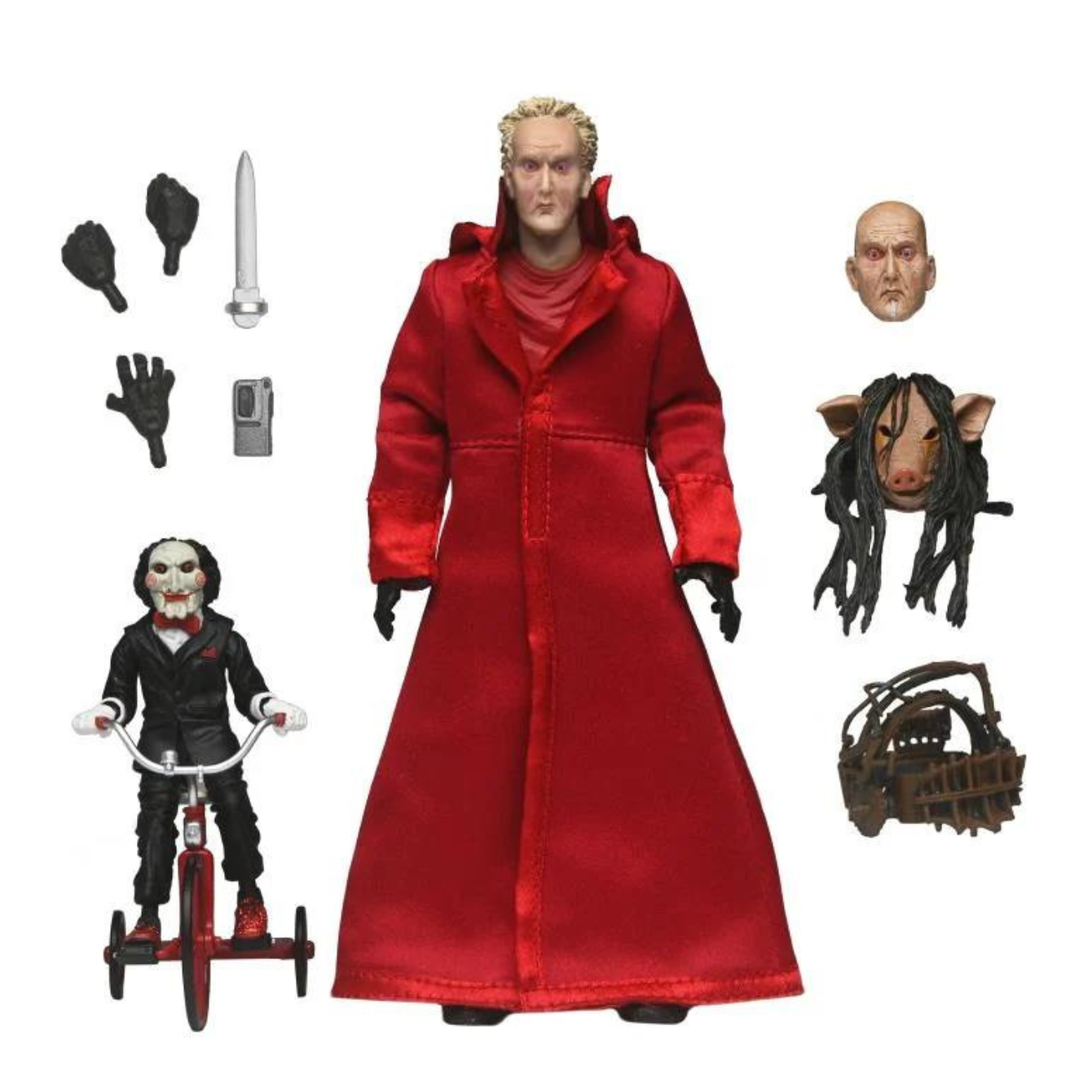 PRE-ORDER Saw Ultimate Jigsaw Killer (Red Robe) Action Figure – Replay ...