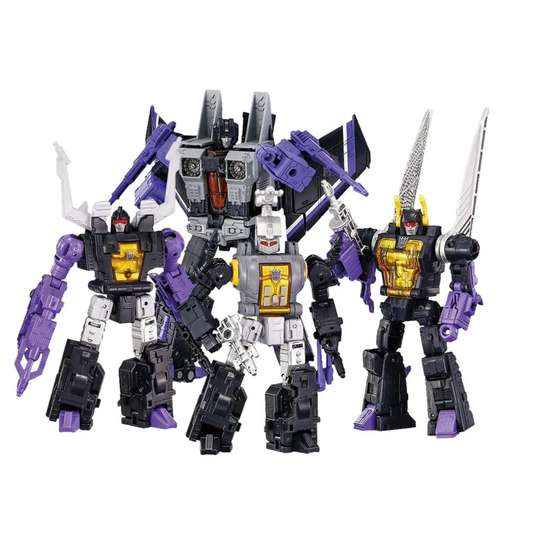 Transformers Dramatic Capture Series Decepticons Part 2 Four-Pack