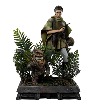 Pre-Order - Statue Leia and Wicket - Star Wars Episode VI - Art Scale 1/10 - Iron Studios