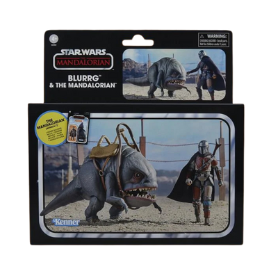 Star Wars: The Vintage Collection The Mandalorian (Arvala-7) & Blurrg Action Figure Set