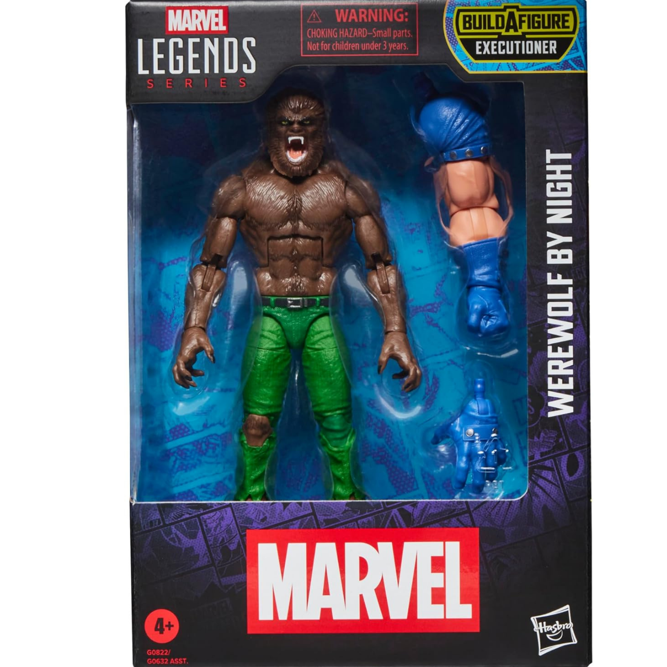 Marvel Legends Werewolf by Night Executioner Build A Figure