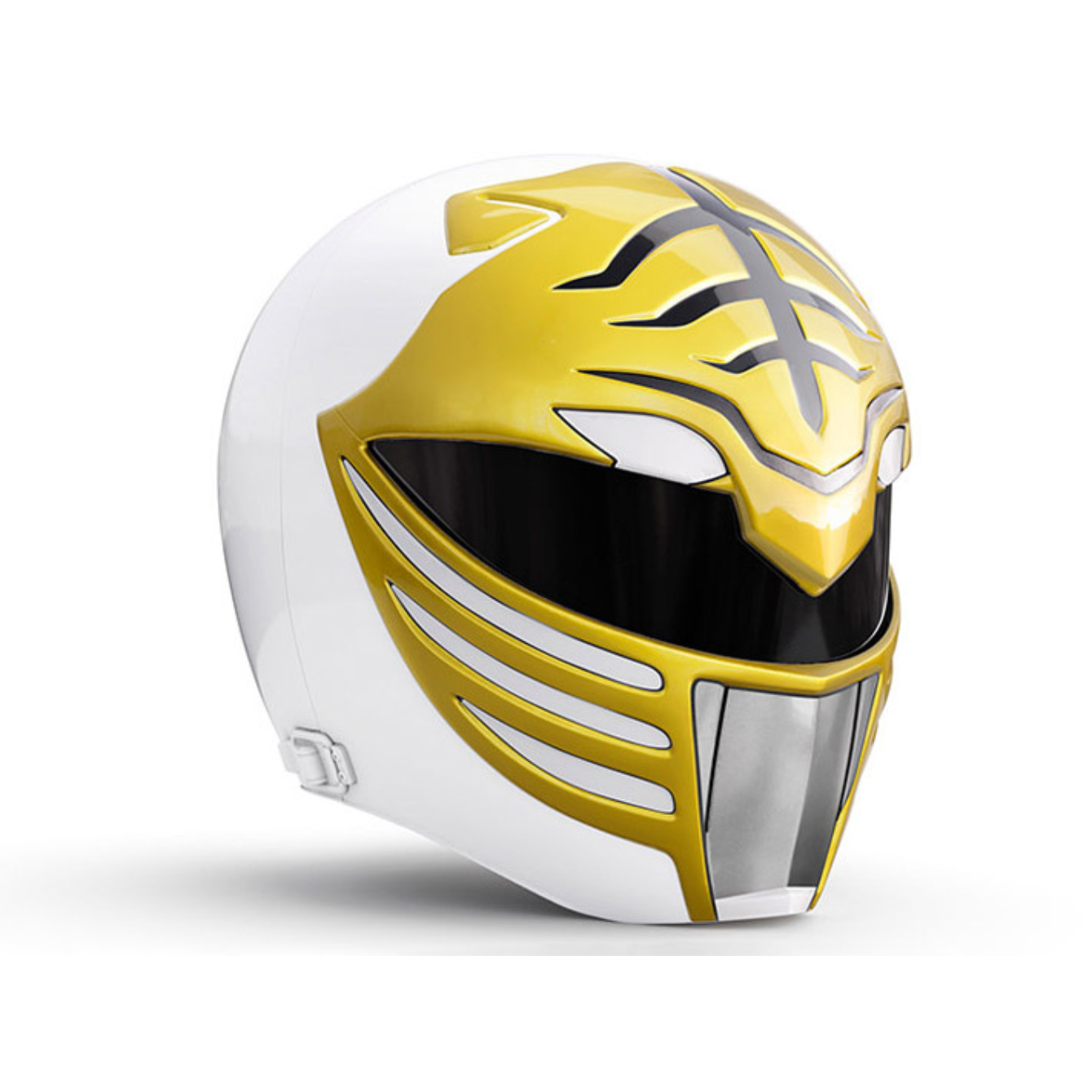 Mighty Morphin Power Rangers Lightning Collection White Ranger 1:1 Scale Wearable Helmet