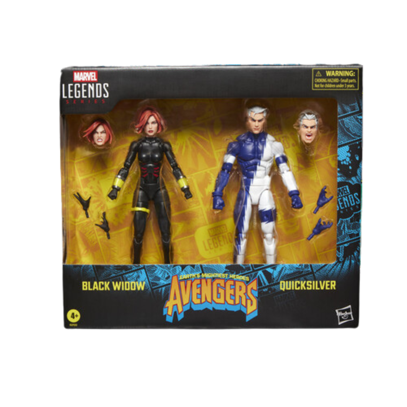 Avengers: The Crossing - Marvel Legends - Black Widow & Quicksilver Action Figure 2-Pack