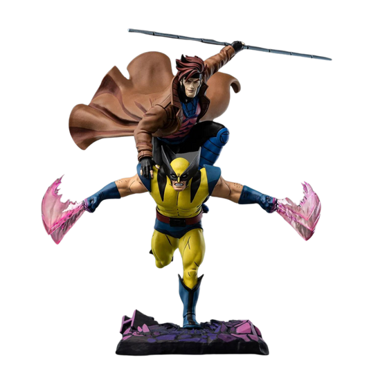 Statue Gambit & Wolverine - X-Men 97 - Art Scale 1/10 - Iron Studios