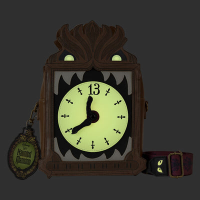 Haunted Mansion Grandfather Clock Crossbody Bag