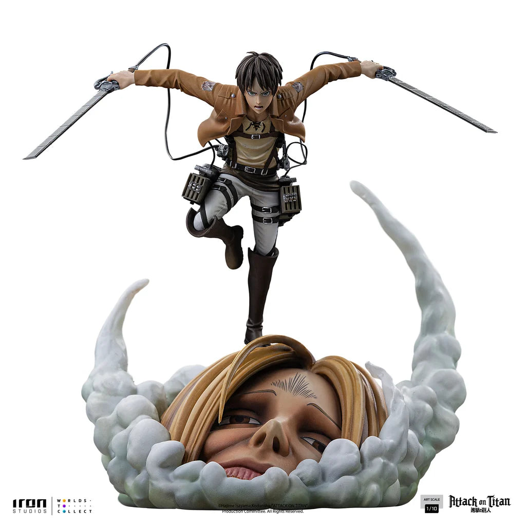 PRE-ORDER Iron Studios Attack on Titan Eren Yeager Art Scale Statue