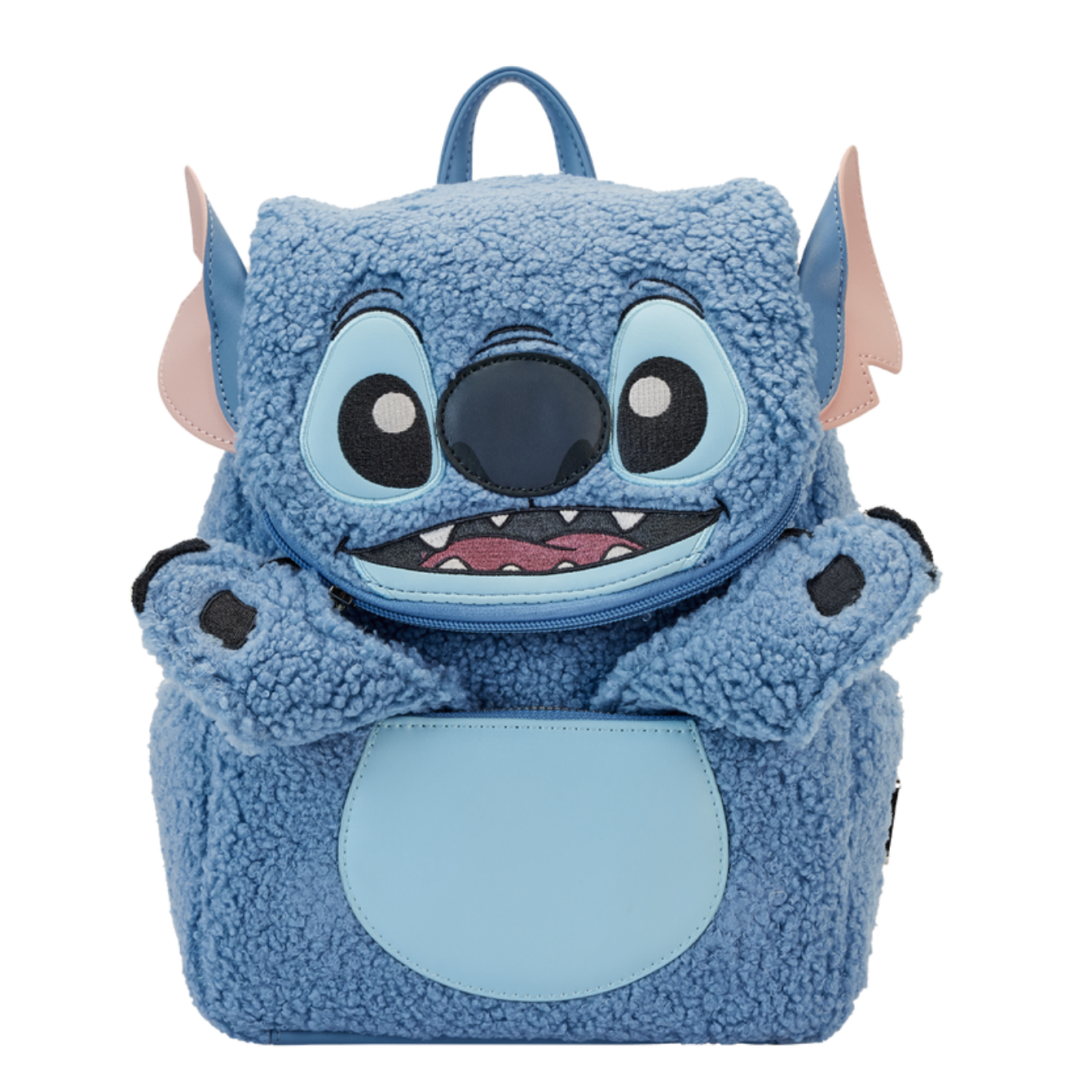 Stitch Plush Sherpa Cosplay Mini Backpack