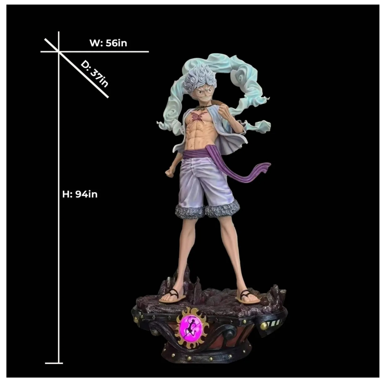 Luffy Gear 5 Life-Size Statue – One Piece