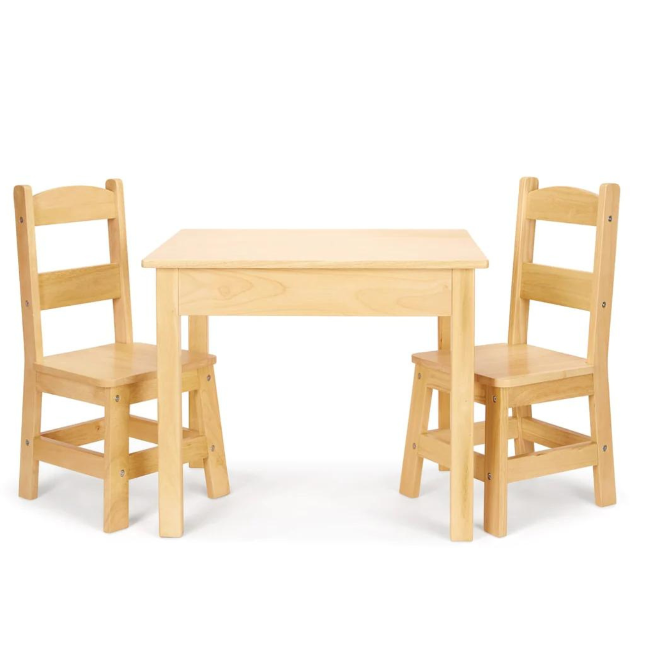 Wooden Table & Chairs - Natural
