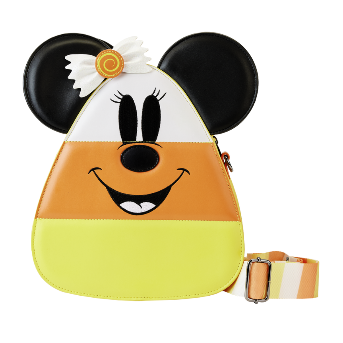 Mickey and Minnie Mouse Candy Corn Crossbody Bag